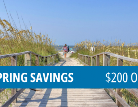 Spring Booking Special Oak Island Vacation 200 Off Weekly