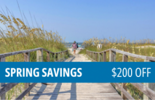 Spring Booking Special Oak Island Vacation 200 Off Weekly