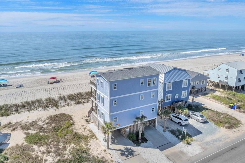 Oak Island oceanfront vacation rental