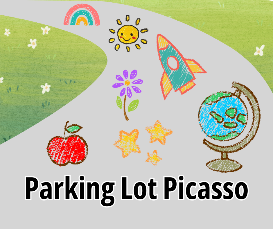 Parking Lot Picasso Community Art Event Oak Island NC